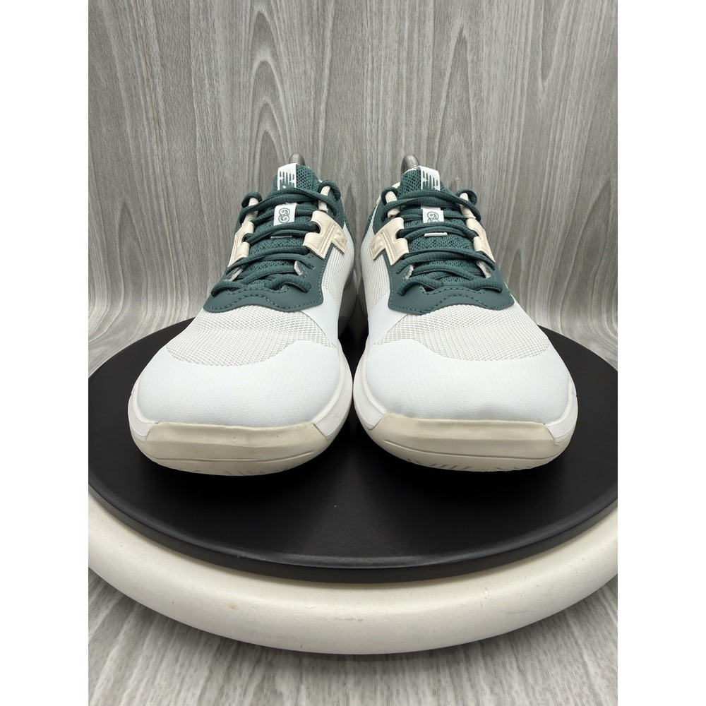 New Balance 696v6 Mens Size 8 White Green Hard Court Tennis Pickleball Shoes - Picture 5 of 12